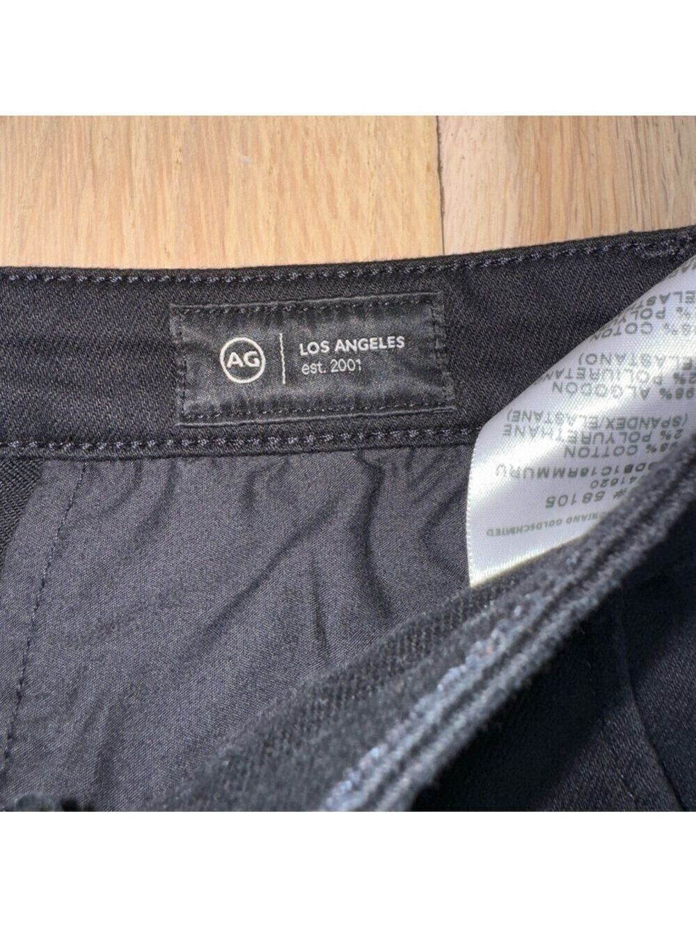 Ag Adriano Goldschmied Tailored Kinsley High-Rise Crop Boot Jeans Size 25 - Picture 11 of 14